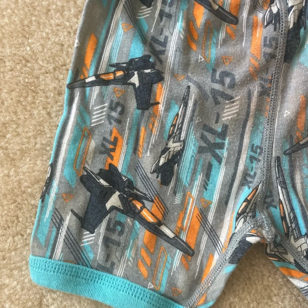 Pixar Buzz Lightyear bundle of‎ 2 sets of pajamas. Size 4T